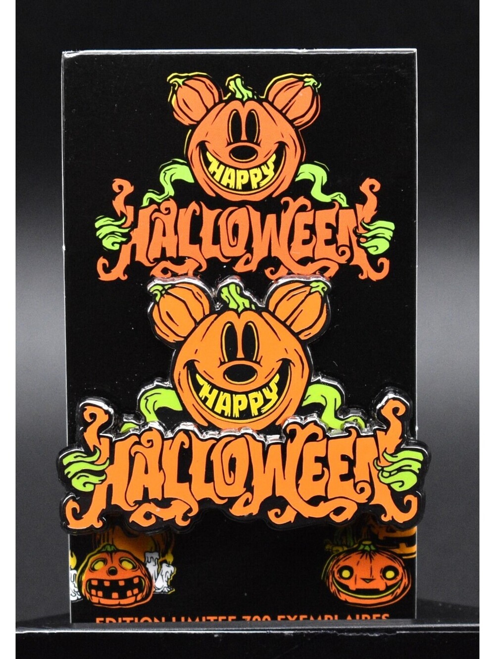 Disney DLRP Paris Mickey Mouse Happy Halloween LE 700 Pin (B2)